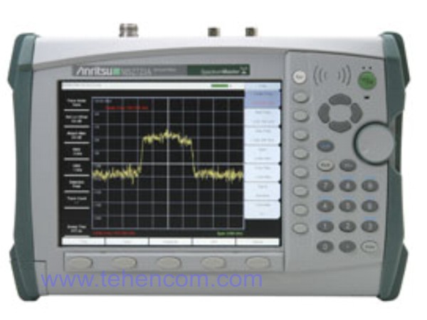 Handheld spectrum analyzer for mobile networks Anritsu MS2721A