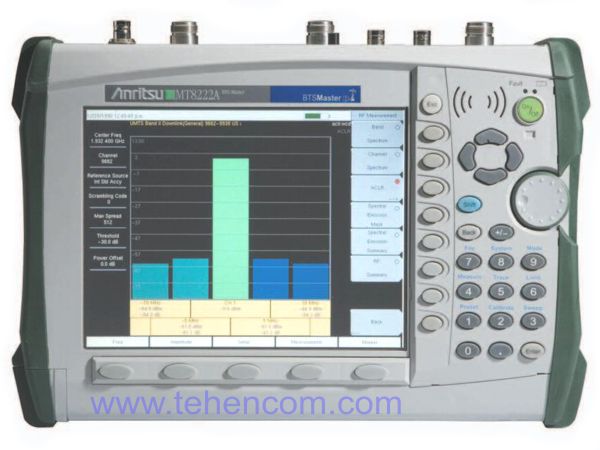 Spectrum analyzer and base stations up to 7.1 GHz Anritsu MT8222A