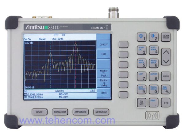 Anritsu S311D portable AFU, cable and antenna analyzer up to 1.6 GHz