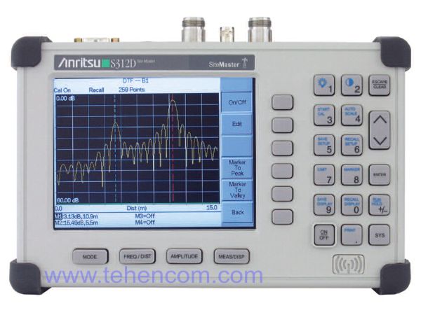 Портативний аналізатор спектру для мобільних мереж – рефлектометр Anritsu Site Master S312D