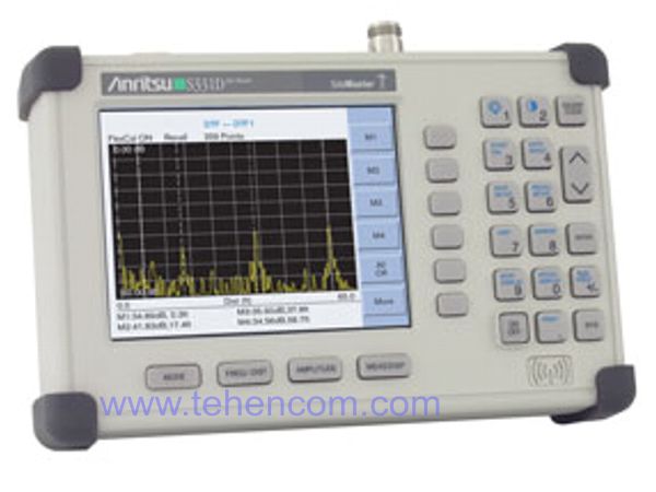 Anritsu S331D - портативний аналізатор базових станцій, АФУ, кабелів та антен Портативний аналізатор АФУ, кабелів та антен до 4 ГГц Anritsu S331D