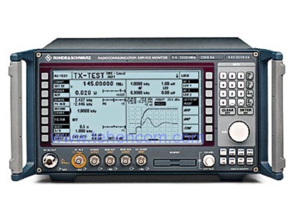 Service monitors for radio communication R&S CMS50, CMS52, CMS54 and CMS57