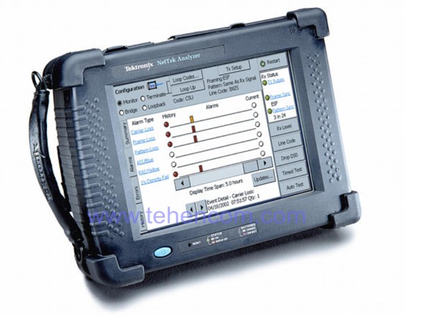 Анализатор систем связи Tektronix YBT1, YBT1E1 и YBT1T1 Серия портативных анализаторов систем стандарта E1 Tektronix YBT1, YBT1T1