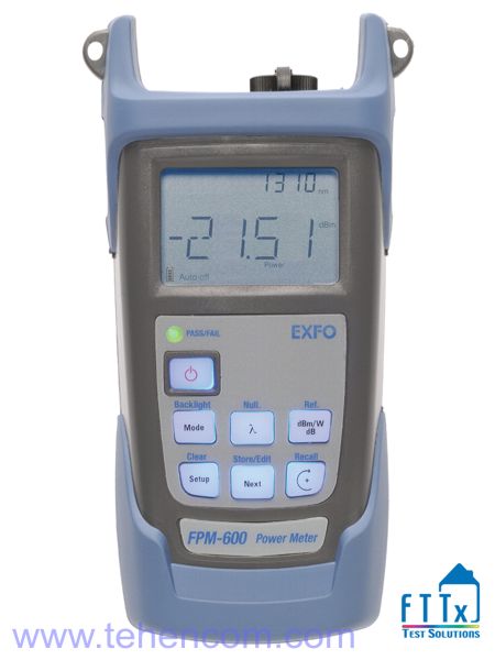 EXFO FPM-600 – універсальний вимірник оптичної потужності Серія вимірювачів оптичної потужності в оптоволокні EXFO FPM-600
