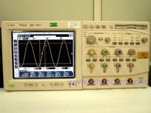 Agilent 54831B oscilloscope, 600 MHz, 4 channels used