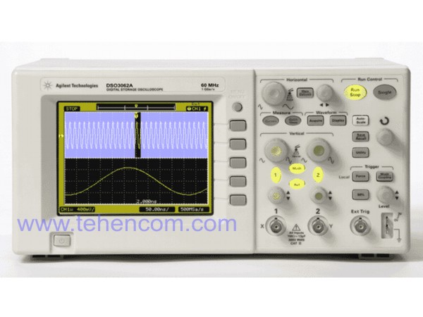 Agilent DSO3062A Digital Oscilloscope, 60 MHz, 2 Channels