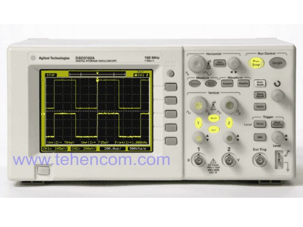 Agilent DSO3102A Digital Oscilloscope, 100 MHz, 2 Channels