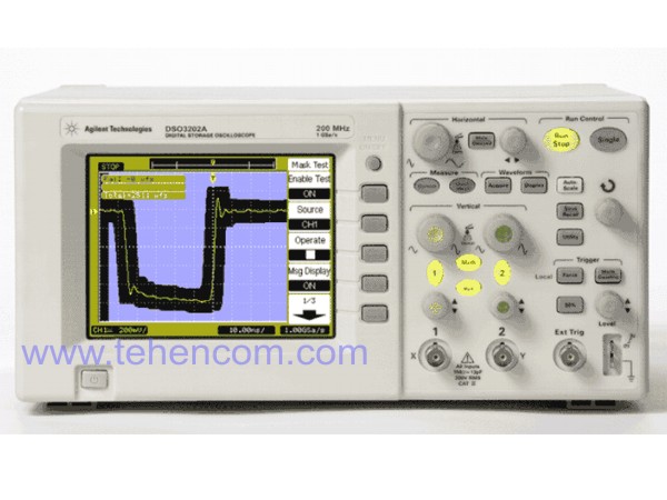 Agilent DSO3202A Digital Oscilloscope, 200 MHz, 2 Channels