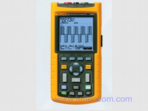 Fluke 123 20 MHz Handheld Digital Oscilloscope, 2 Channels