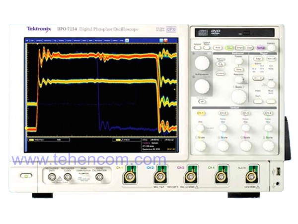 Цифровой осциллограф Tektronix DPO7054, 500 МГц, 4 канала