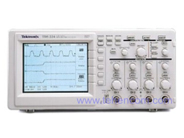 Used Tektronix TDS224 Digital Oscilloscope, 100 MHz, 4 Channels