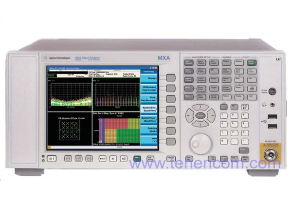 Agilent MXA N9020A – spectrum analyzers (20 Hz – 3.6; 8.4; 13.6 or 26.5 GHz)