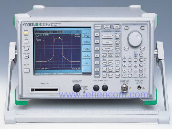 Лабораторный анализатор спектра до 7,8 ГГц Anritsu MS2683A Anritsu MS2683A – анализатор спектра (9 кГц – 7,8 ГГц)