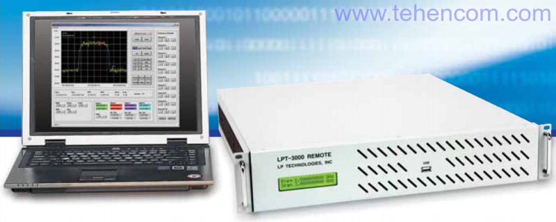 Аналізатор спектру до 3 ГГц із дистанційним керуванням LP Technologies LPT-3000R LP Technologies LPT-3000R – аналізатор спектру з дистанційним керуванням (9 кГц – 3 ГГц)