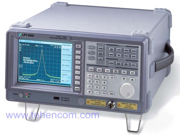 LP Technologies LPT-3000 – аналізатор спектру (9 кГц – 3 ГГц)