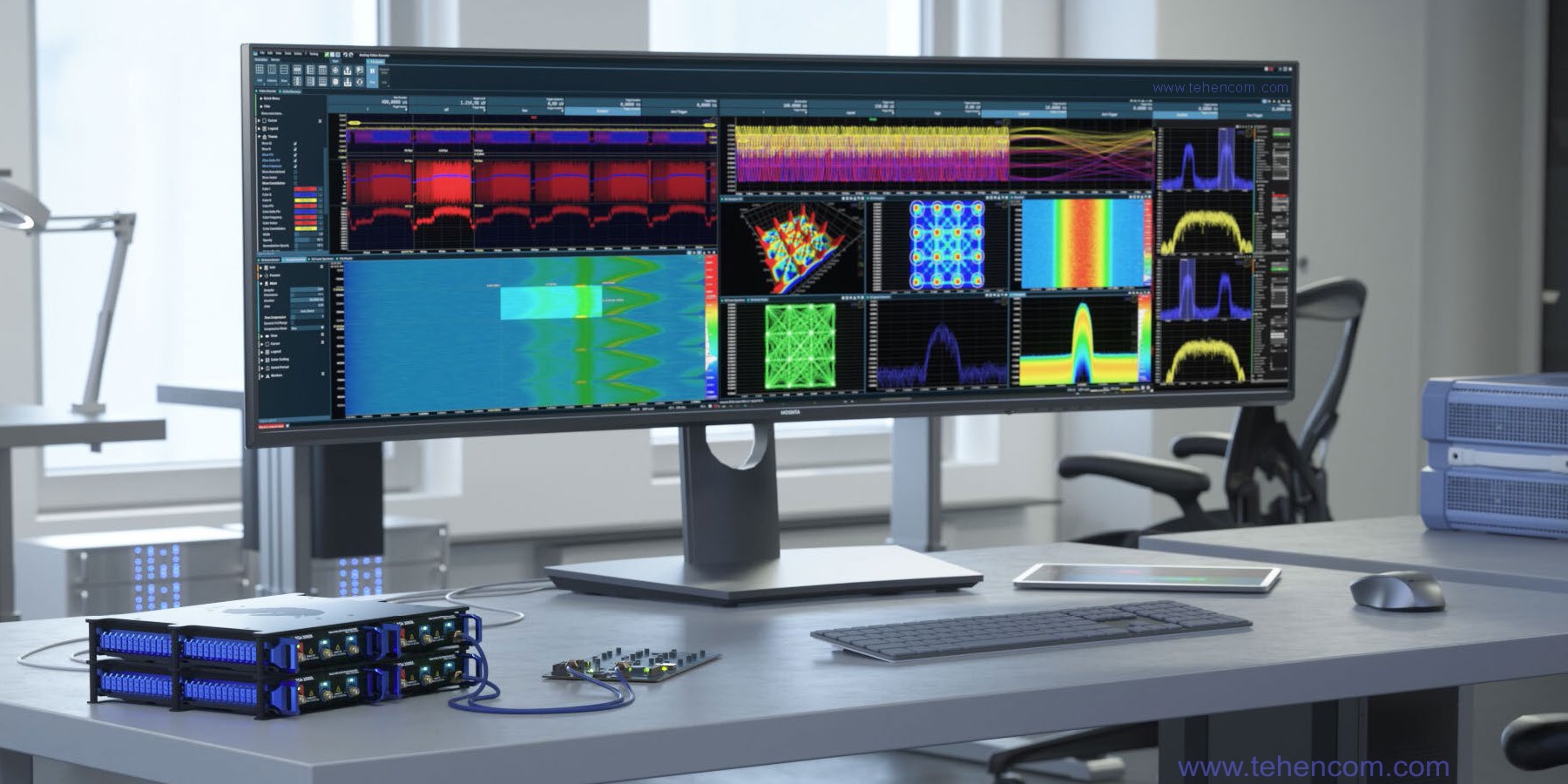 Example of using the Aaronia RTSA-Suite PRO software