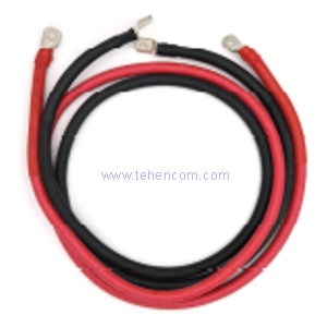 Pair of cables ITECH IT-E30615-OO, 1.5 m, 60 A, ring terminals