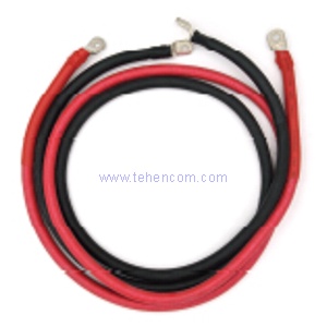 Пара кабелів ITECH IT-E31220-OO, 2 м, 120 А, кільцеві клеми