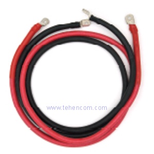 Пара кабелів ITECH IT-E32420-OO, 2 м, 240 А, кільцеві клеми