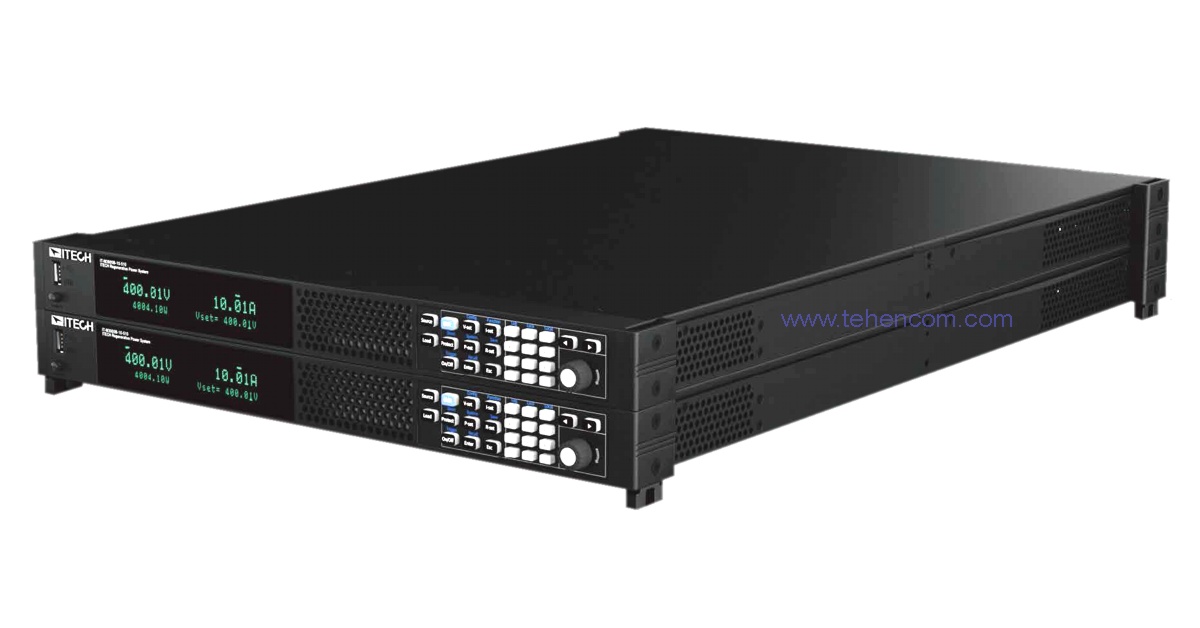 ITECH IT-M3900B series of powerful power supplies with electronic load