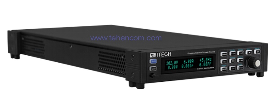 ITECH IT-M7700 series typical laboratory AC power supply (side view 1)