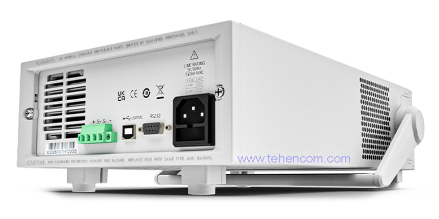 Однодиапазонный блок питания серии ITECH IT6800AB (вид сбоку 3)