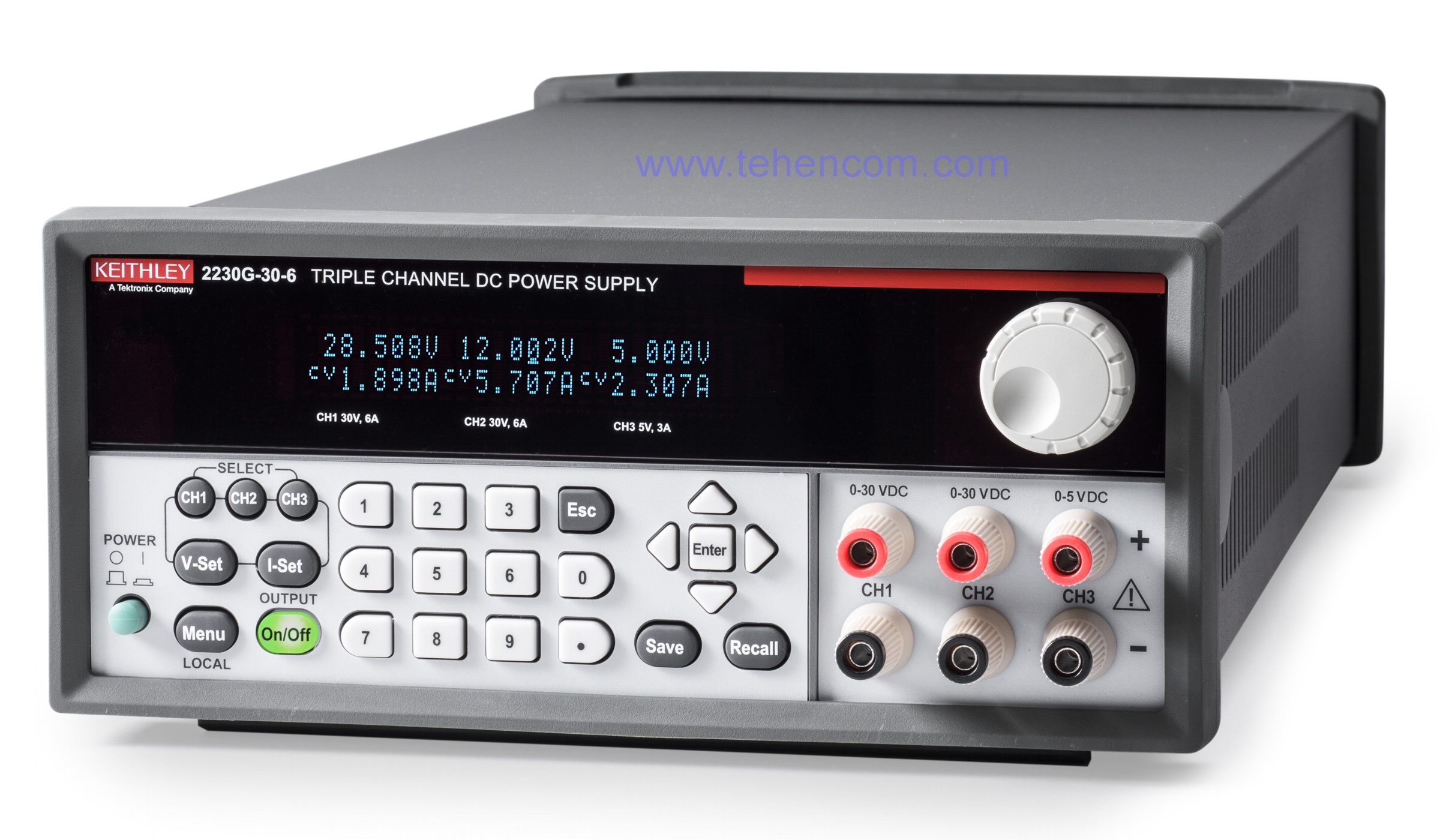 Linear laboratory power supply with galvanic isolation Keithley 2230-30-6