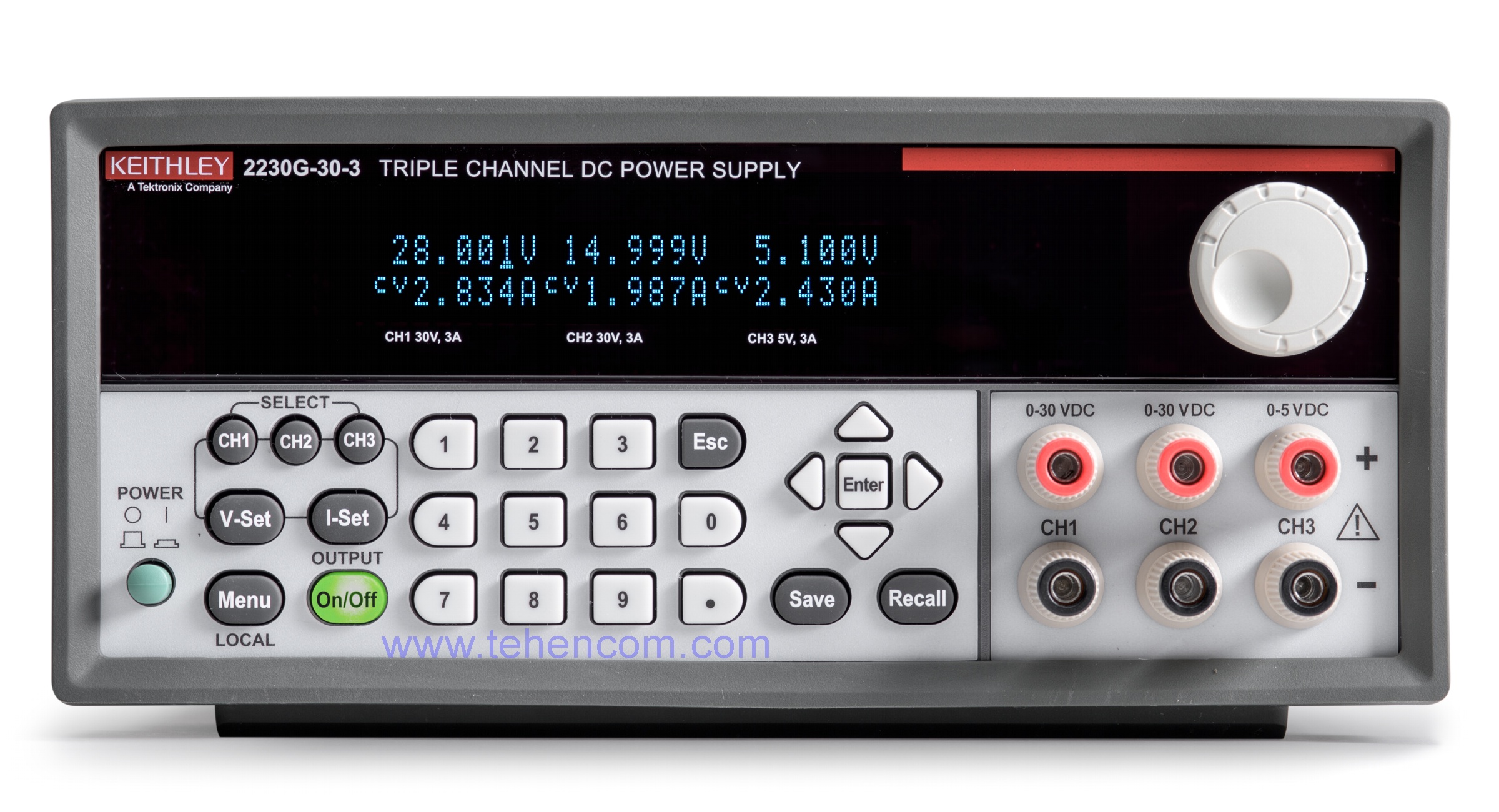 Power supply with galvanic isolation Keithley 2230G-30-3